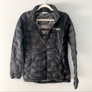 Columbia black Omni-Heat™ reflective lining Interchange compatible jacket